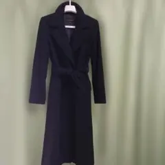 ジルスチュアート　レディース　黒　ロングコート　Мサイズ