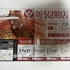 プレミアムカルビ 割引クーポンのサムネイル