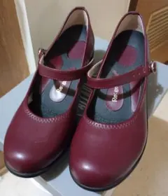 n*n様 Re:getA リゲッタ ストラップパンプス ボルドーのサムネイル