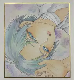 創作 オリジナル 手描き イラスト 色紙 原画 男の子