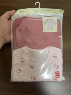 UNIQLO ベビー肌着 70サイズ 2枚セット