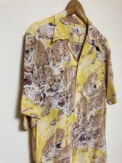 百虎 Duke Kahanamoku カハナモク アロハシャツ Lサイズ - メルカリ