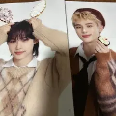 straykids ヒョンジン クリアファイル ファミマ コラボ スキズ ピリ