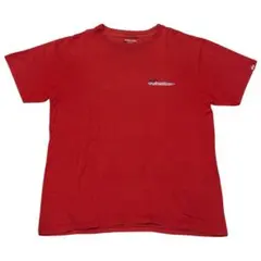 00s メキシコ製 クイックシルバー 両面プリント Tシャツ M レッド サーフ