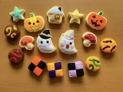 フェルトおままごと ハロウィンクッキーセット