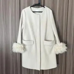 【値下交渉可能】REDYAZEL 7way ファー付きロングコート