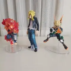 一番くじ　ヒロアカ　オールマイト　爆轟勝乙　エンデヴァー　フィギュア　※箱なし