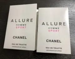 シャネルCHANEL アリュール オム スポーツEDT 2ml 2セット