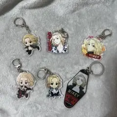 マイキー アクリルキーホルダー 6個セット