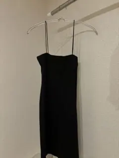 ZARA キャミワンピース　ブラック