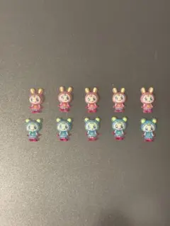 ネイルパーツ　メゾピアノ　ナルミヤ　ベリエちゃん　ブルーベリエちゃん10個セット