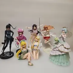 ソードアートオンライン　キャラクターフィギュア 7体セット