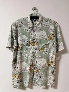 90s USA製 OLDSTUSSY アロハシャツ デッドストック ヴィンテージ