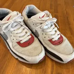 Nike エアマックス90 ホワイト/レッド/ブラック
