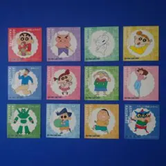 『クレヨンしんちゃん』イオンモール春日部　オリジナルステッカー12枚コンプリート