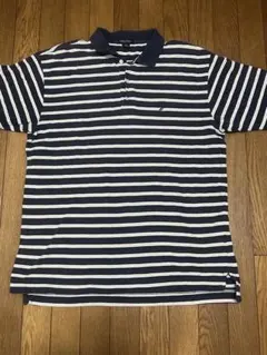 00s NAUTICA ボーダー ポロシャツ