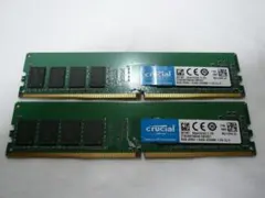 Crucial 16GB DDR4-2400 デスクトップUDIMM 8GBx2