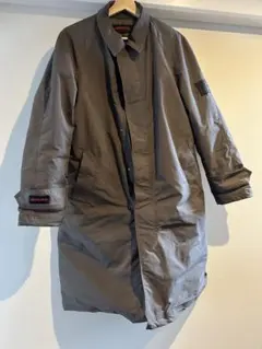 BRIEFING × WillLOUNGE カーキ ステンカラーコート