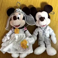 ミッキー＆ミニー　ウエディング　ぬいぐるみ　結婚式