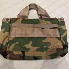 BRIEFING 迷彩 トートバッグ　カートトート　ラウンドバッグ