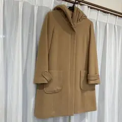 AG by aquagirl フリースコート ベージュ フード付き