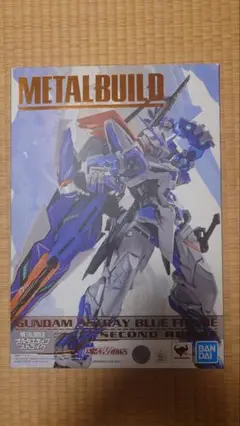 メタルビルド ガンダムアストレイ ブルーフレーム セカンドリバイ　未開封 ガンダムSEED」アストレイ ブルーフレームセカンドリバイ、METAL