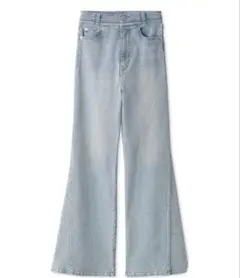 SNIDEL Sustainableストレッチフレアデニムパンツ