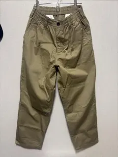GU ベージュ ワイドパンツ M
