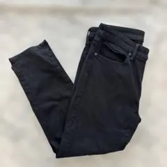 UNIQLO ストレッチカラージーンズ　ブラック　メンズ　L