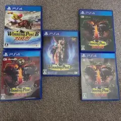 ps4ソフト Winning Postシリーズ4本