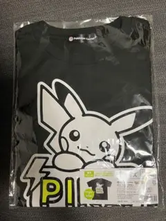 ポケモンセンター Tシャツ PIKACHU Black Lサイズ ピカチュウ