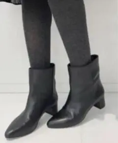 MARIAN ブラック ショートブーツ 36 スピック&スパン