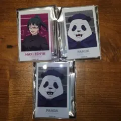 呪術廻戦 × GIGO　アクリルカードスタンド3点セット　禪院真希・パンダ