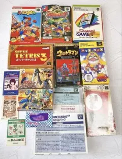 【最終まとめ処分】空箱・説明書のみ SFC/64/GBA 任天堂 レトロ 希少