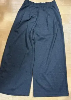 H&M グレー ワイドパンツ 160/72A