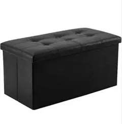 YOUDENOVA スツール収納 折りたたみ 二人掛け オットマン収納