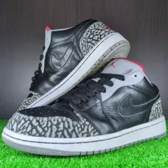 【超美品】★NIKE AIRJORDAN1 LOW"Cement Safari"
