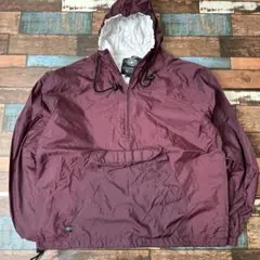 ビンテージ　古着　CHARLES RIVER ハーフジップ　ナイロンアノラック