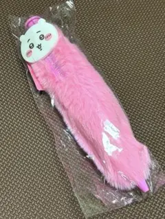 ちいかわ　ふわふわBIGボールペン　ピンク