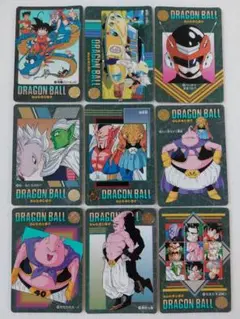 ⑤ドラゴンボール ビジュアルアドベンチャー 9枚セット売り バンダイ