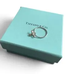 Tiffany & Co. コンビ ノットリング 925 750 約14号 - メルカリ