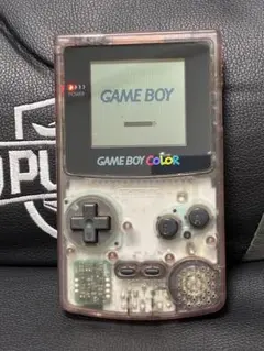 任天堂 ゲームボーイカラー 本体 クリアパープル