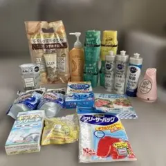 新品日用品 まとめ売り シャンプートイレ洗剤消臭芳香剤等オマケ付きのサムネイル