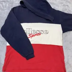 【ヴィンテージ】ellesse フード付きパーカー