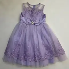 マザウェイズ motherways キッズ フォーマルドレス パープル 130のサムネイル