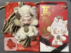 【スカルパンダ】popmart have a good run ぬいぐるみ