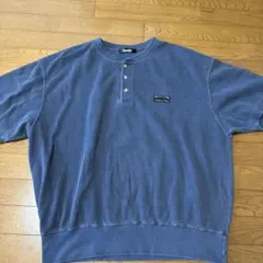 kutir ヘンリーネック Tシャツ ブルーのサムネイル