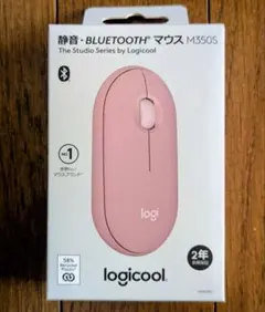【新品】Logicool M350S ピンク 静音Bluetoothマウス