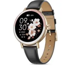 スマートウォッチ レディース iphone対応 アンドロイド対応 1.27インチ