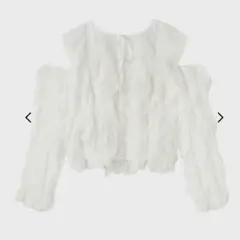THETOE】Gardenia Tulle Frill Tops - メルカリ